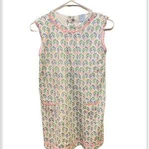 Bella Bliss Cotton Dress with Ric Rac. Size 12. Excellent used condition.